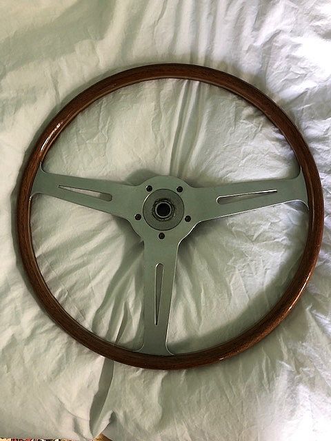 Wanted: Wanted - smaller diameter Walsall wood rim  steering wheel