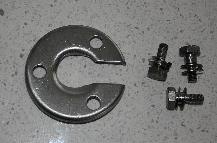 For Sale: MGB Late Gear Lever Retaining Plate With Fixing Hardware - Refurbished