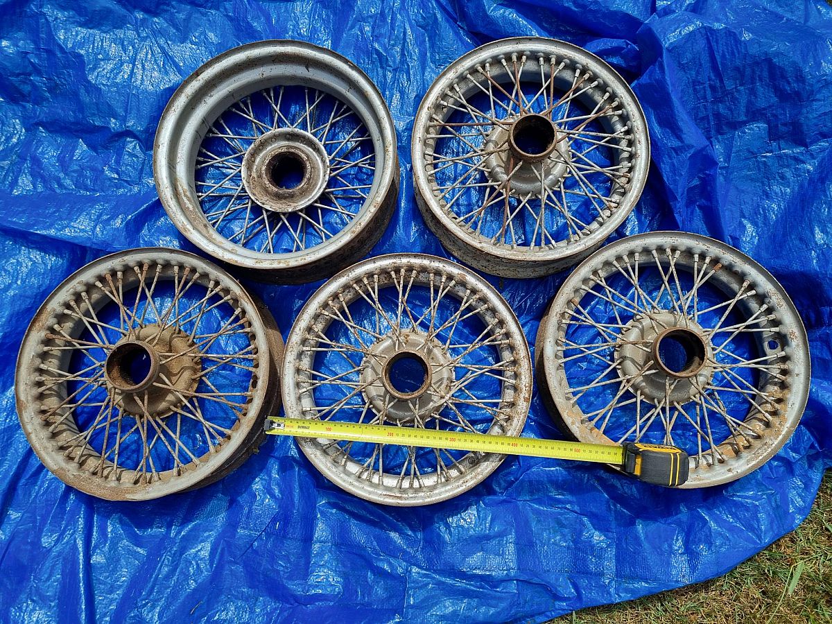 For Sale: MGA wheels and axles