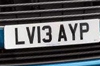 Identify the letters and numbers in this image