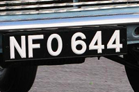 Identify the letters and numbers in this image